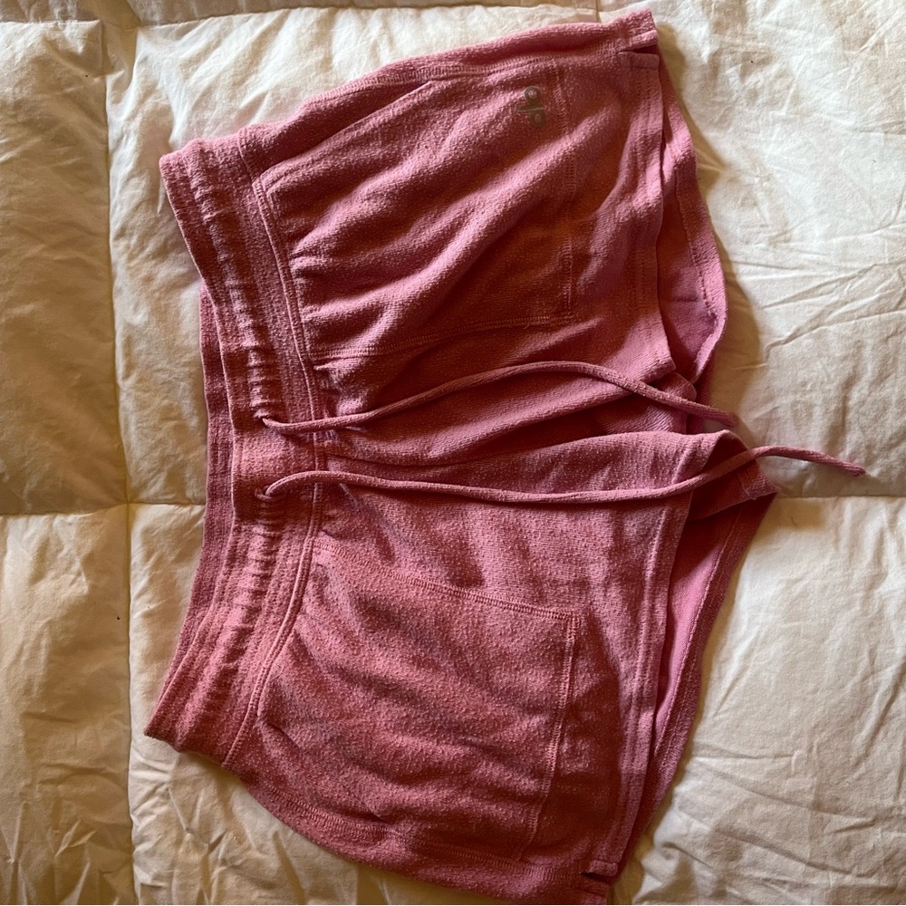 ALO Yoga Pink Athletic Shorts